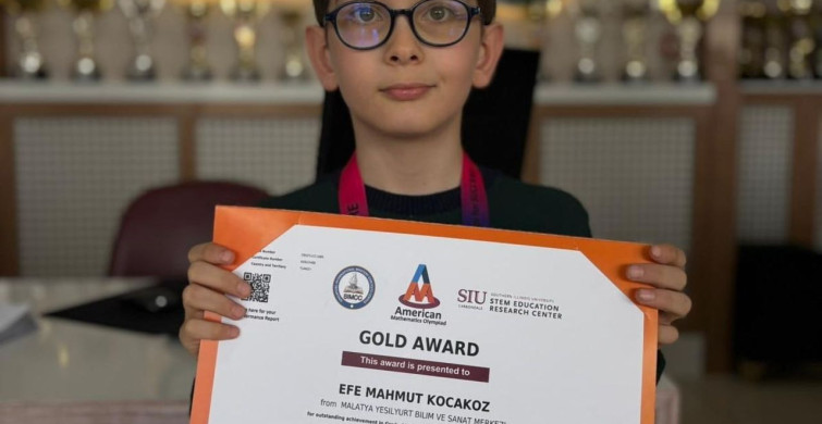 Malatyalı Öğrencinin Uluslararası Matematik Başarısı