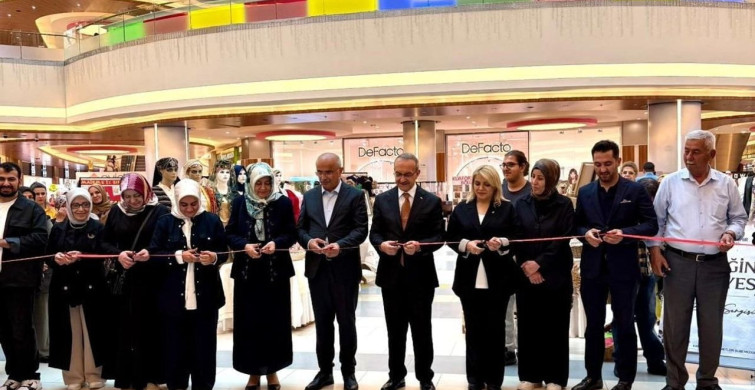 MalatyaPark avm'de el emeği eserler görücüye çıktı