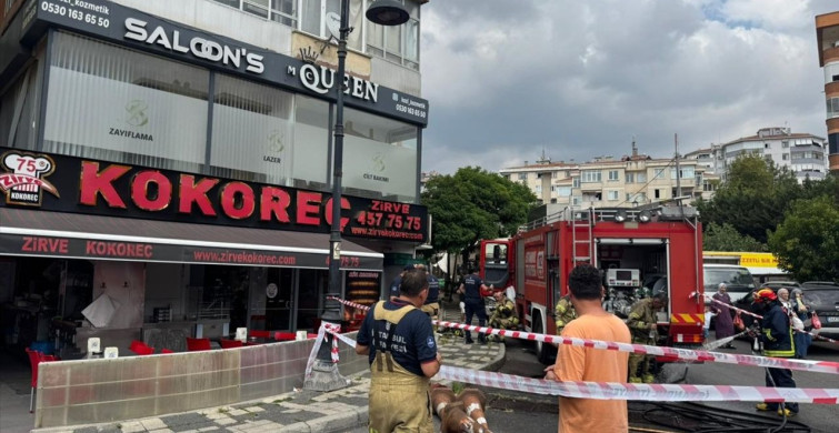 Maltepe'deki Güzellik Salonu Yangını Kontrol Altına Alındı