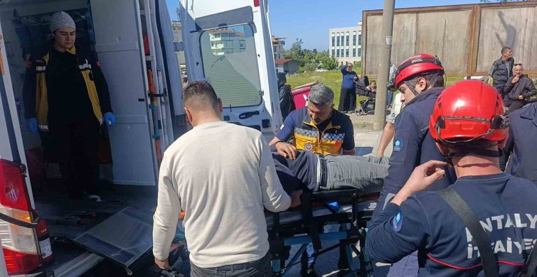 Manavgat'ta Dur Levhasına İhlal Kazaya Neden Oldu