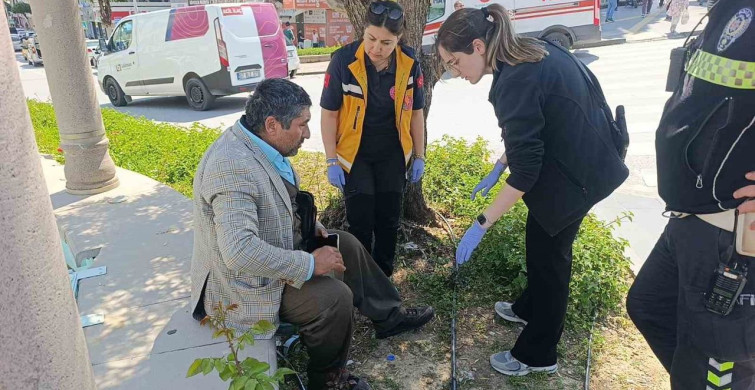 Manavgat'ta Yaya Geçidinde Talihsiz Kaza