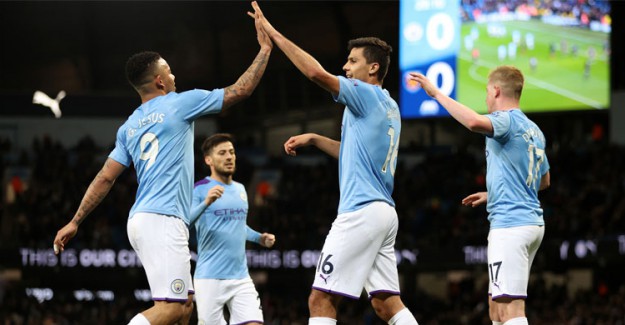 Manchester City Sahasında Kazanmayı Bildi