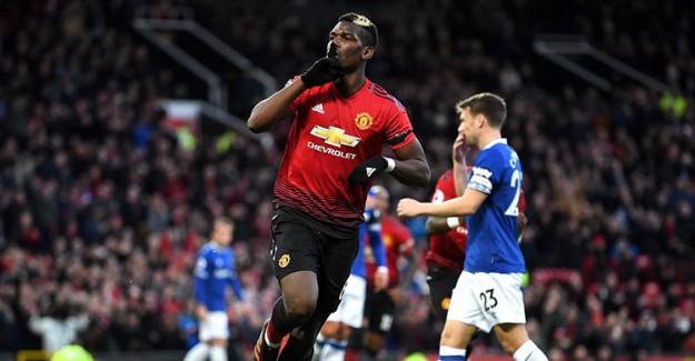 Manchester United 2 - 1 Everton Maç Özeti ve Golleri İzle