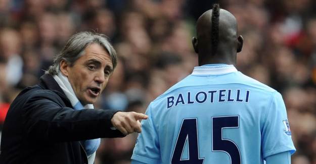 Mancini: 'Balotelli Yeteneğini Heba Ettiğini Anlayacak'