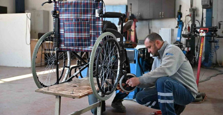 Manisa Büyükşehir Belediyesi'nden Engellilere Ücretsiz Teknik Destek