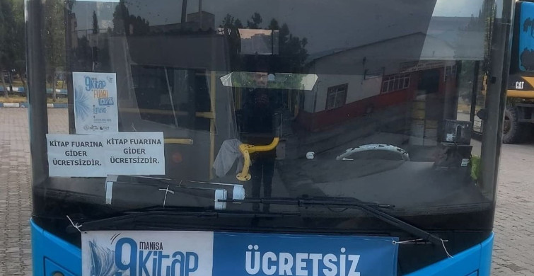 Manisa Kitap Fuarı’na Ücretsiz Ulaşım Desteği