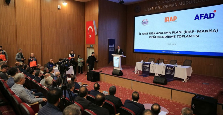 Manisa'da Afet Risk Azaltma Toplantısı Gerçekleştirildi