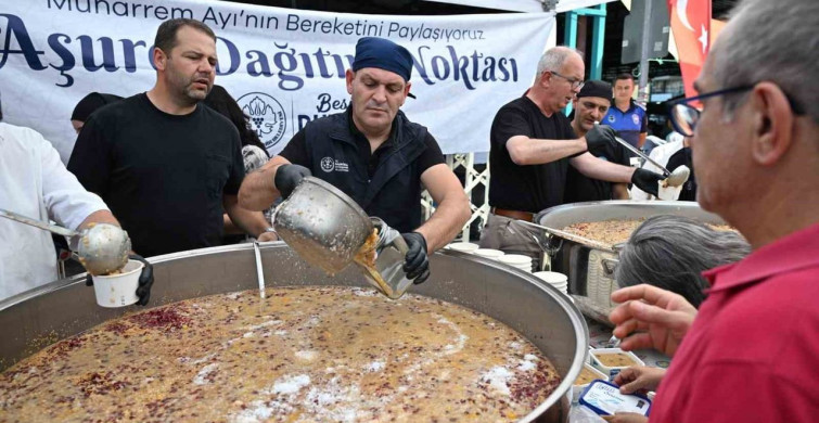 Manisa'da aşure ikramı ile dayanışma geleneği yaşatıldı