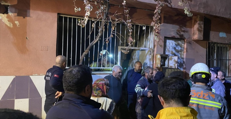 Manisa'da Ev Yangını Kontrol Altına Alındı