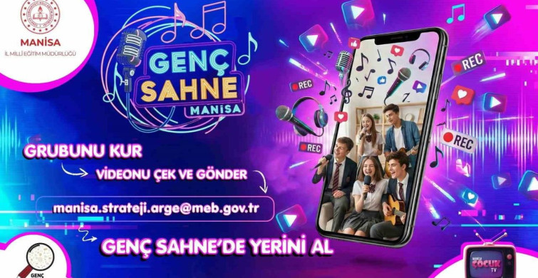 Manisa'da Genç Sahne Projesi Başlıyor