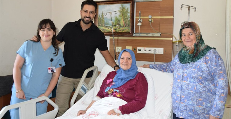 Manisa'da Kesisiz Ameliyat İle Sağlığına Kavuşan Hasta