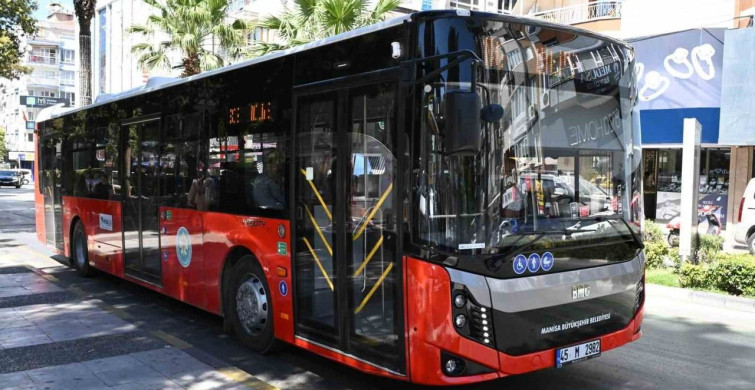 Manisa'da Kurban Bayramı'nda Ücretsiz Toplu Taşıma Duyurusu