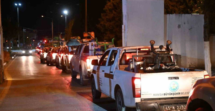 Manisa'da Sivrisineğe Karşı 7/24 Mücadele