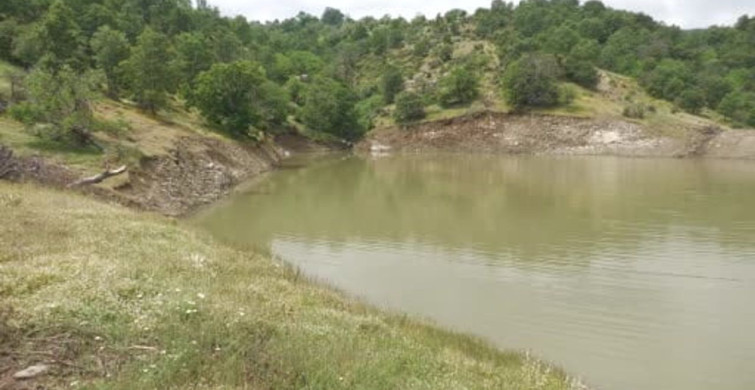 Manisa'da tarımsal sulama göleti onarıldı