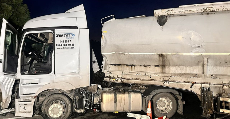 Manisa'da Tır Kazası: 2 Yaralı