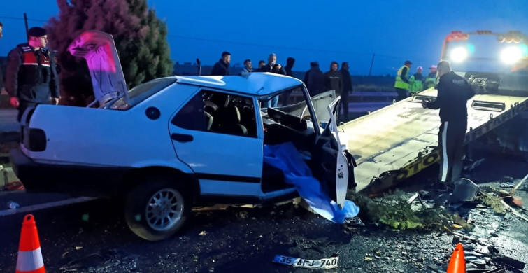 Manisa'da Trafik Kazası: İki Ölü, Beş Yaralı