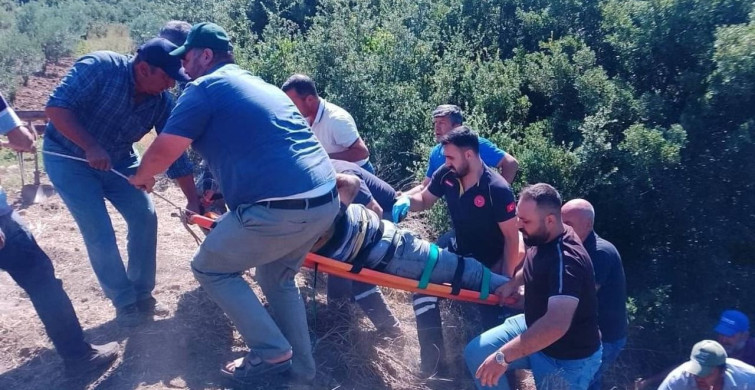 Manisa’da traktör kazasında sürücü hayatını kaybetti