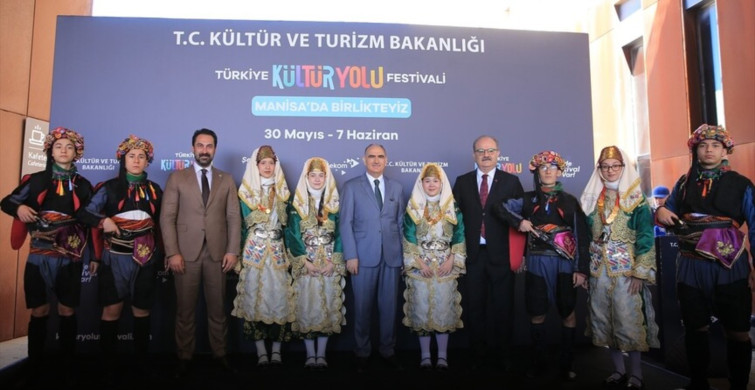 Manisa’da Türkiye Kültür Yolu Festivali Coşkusu Başladı
