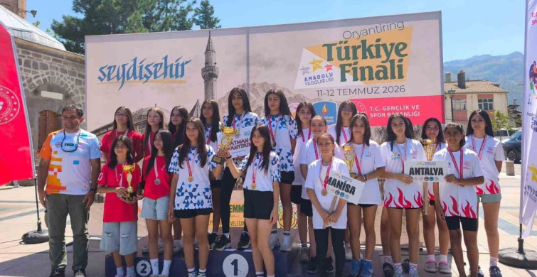 Manisalı oryantiringciler Türkiye üçüncüsü oldu