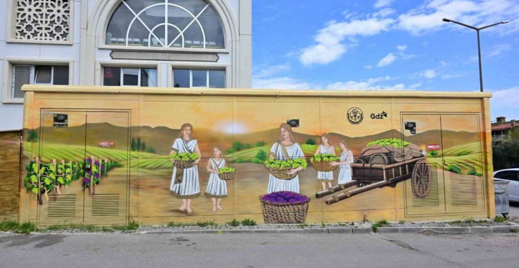 Manisa'nın Sokakları Sanatla Doyuyor