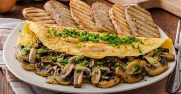 Mantarlı Omlet Nasıl Yapılır?