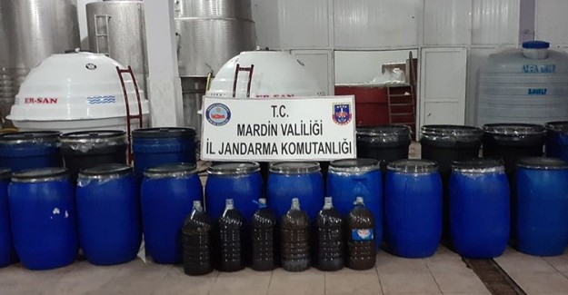 Mardin'de 117 Bin 800 Litre Kaçak İçki Ele Geçirildi