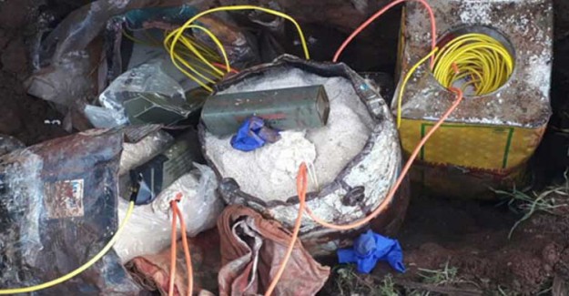 Mardin'de 150 Kilo Patlayıcı Ele Geçirildi