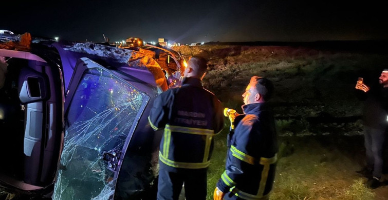 Mardin'de Cip Devrildi: 4 Yaralı