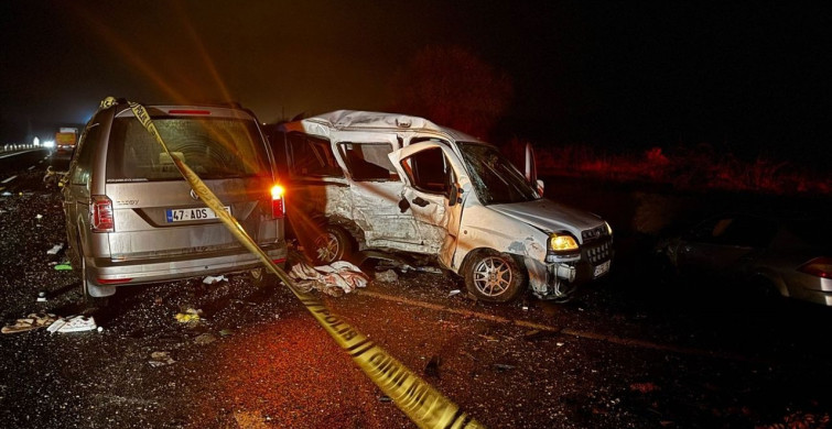Mardin'de Feci Trafik Kazası: 4 Ölü, 5 Yaralı