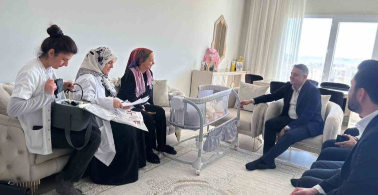 Mardin'de Her Gebeye Bir Ebe Uygulaması Başlatıldı