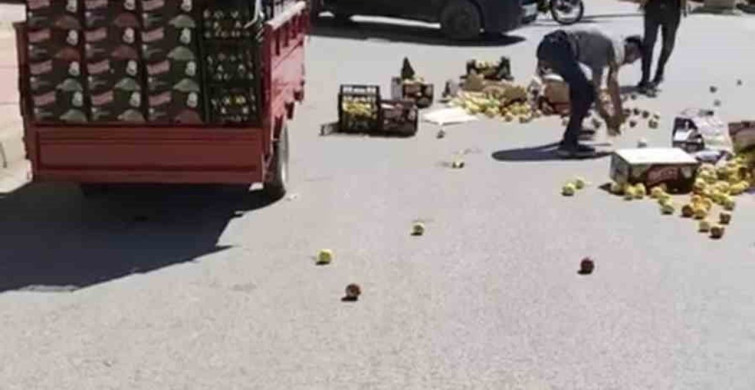 Mardin'de Otomobil ile Motosiklet Çarpıştı
