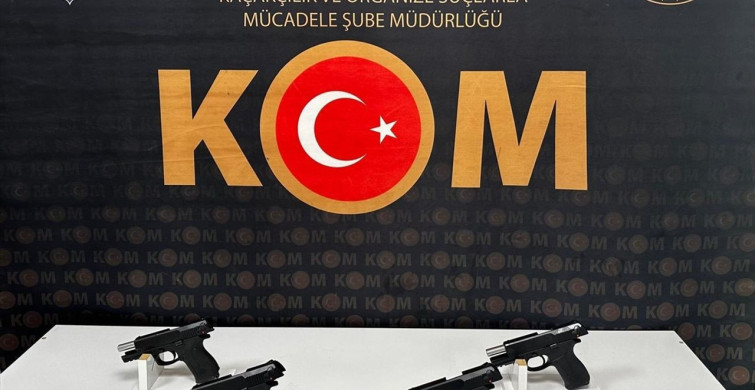 Mardin'de Ruhsatsız Tabanca Operasyonu