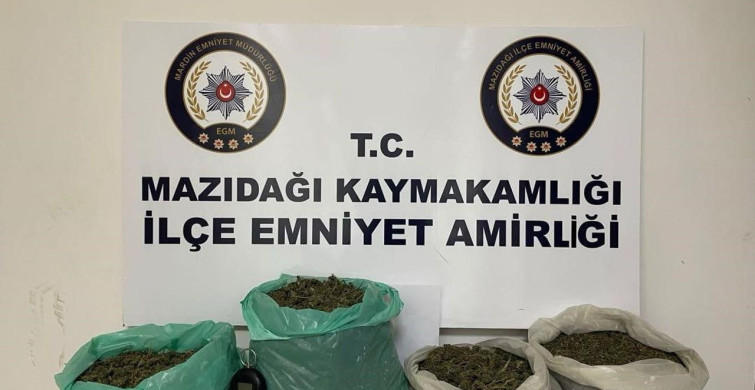 Mardin’de uyuşturucu operasyonu: 4 kilo 636 gram ele geçirildi, 2 gözaltı