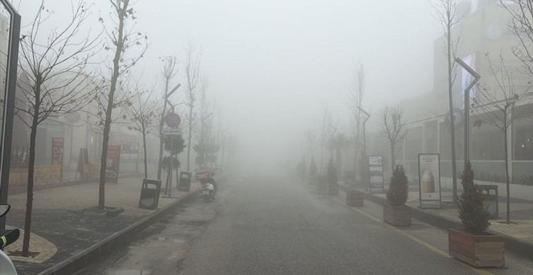 Mardin'de Yoğun Sis Ulaşımı Zorlaştırdı