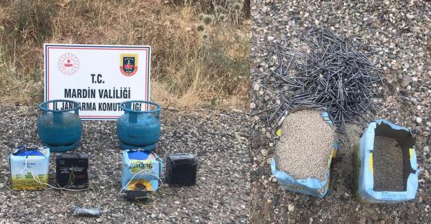 Mardin'de Yola Döşenen 20 Kilogram Patlayıcı İmha Edildi