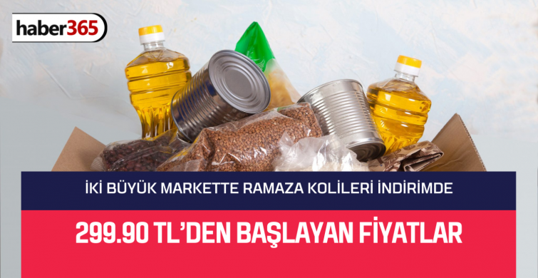 Market zincirlerinde ortalığı karıştıran kampanya başladı! Ramazan kolileri en dip fiyattan satışa çıkartıldı