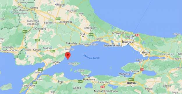 Marmara Denizi’nde Deprem Meydana Geldi