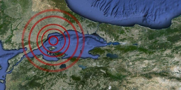 Marmara Denizi'nde Deprem!