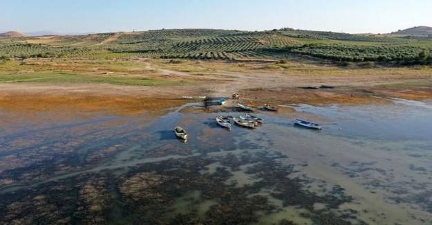 Marmara Gölü'nde Tedirgin Eden Su Seviyesi
