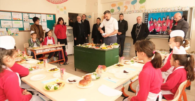 Marmarabirlik'ten 'Minik Şeflerle Zeytinli Tarifler' Etkinliği