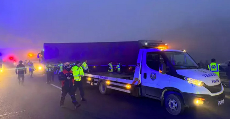 Marmara'da zincirleme kaza: 11 ölü