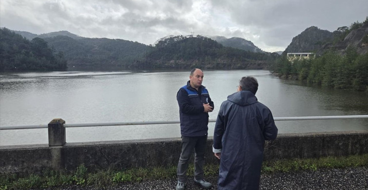 Marmaris Atatürk Barajı'nda Su Tahliyesi Başladı