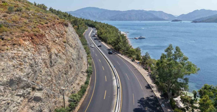 Marmaris İçmeler'e 77 milyon TL'lik yol yatırımı tamamlandı