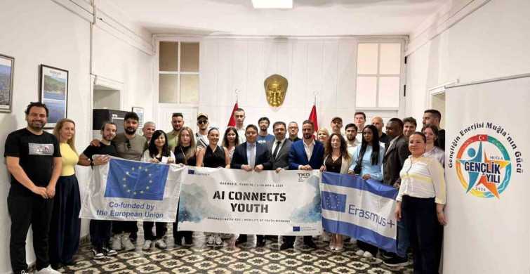 Marmaris Kaymakamı Nurullah Kaya Gençlik Projesi Heyetini Ağırladı