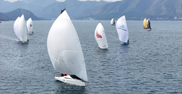 Marmaris MIYC Kış Trofesi Yat Yarışları'nın 4. Ayağı Başladı