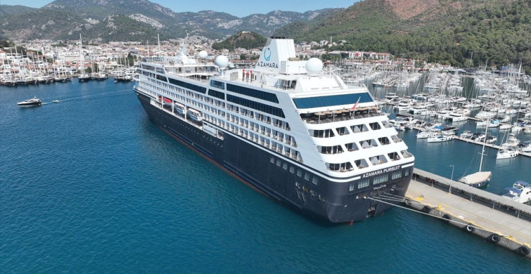 Marmaris'e Azamara Pursuit Kruvaziyeri Ziyareti