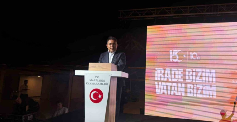 Marmaris’te 15 Temmuz demokrasi şehitlerini anma daveti düzenlendi