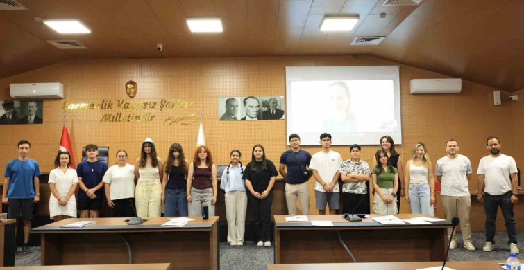 Marmaris’te genç iklim elçileri programı başladı