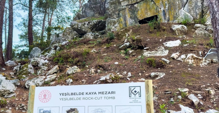 Marmaris'teki 2500 Yıllık Kaya Mezarı Koruma Altında