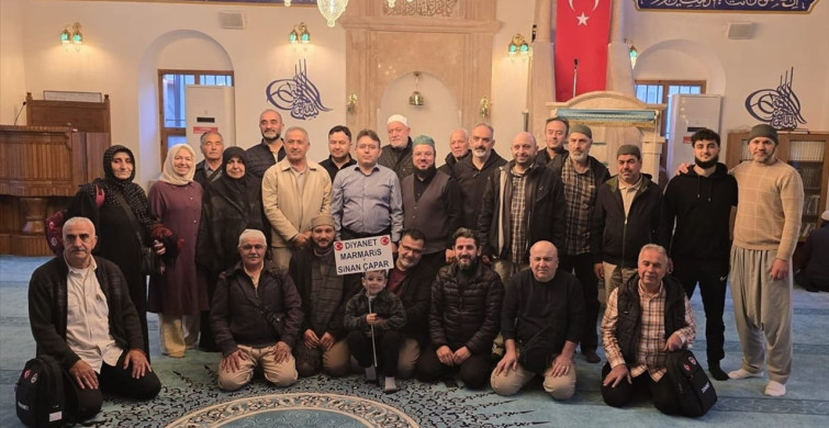 Marmaris'teki Şevval Umresi Kafilesi Dualarla Uğurlandı